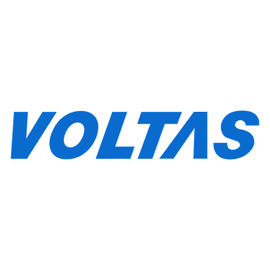 Logo of Voltas air conditioners